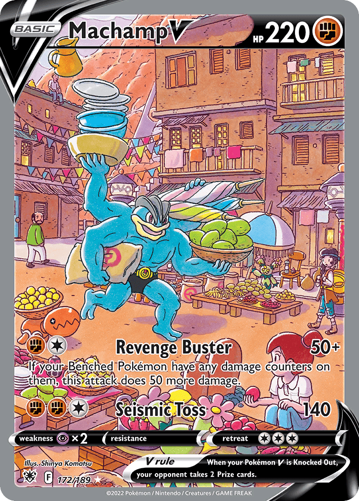 Machamp V, Astral Radiance 172