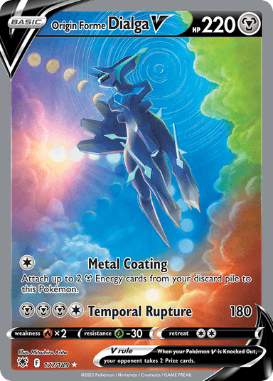 Origin Forme Dialga V, Astral Radiance 177