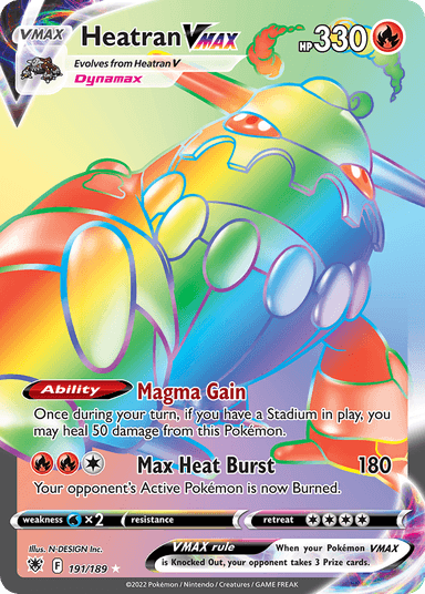 Heatran VMAX, Astral Radiance 191