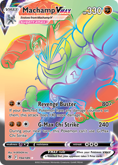 Machamp VMAX, Astral Radiance 194