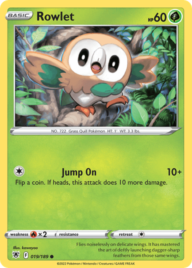 Rowlet, Astral Radiance 19