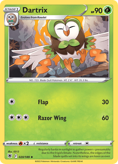 Dartrix, Astral Radiance 20