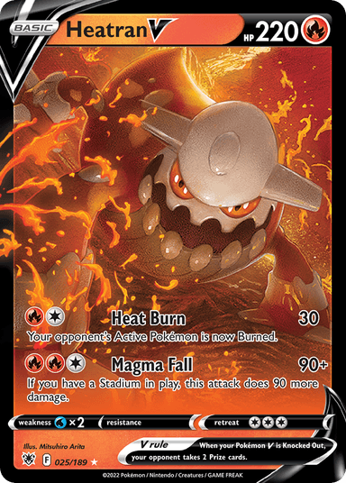 Heatran V, Astral Radiance 25
