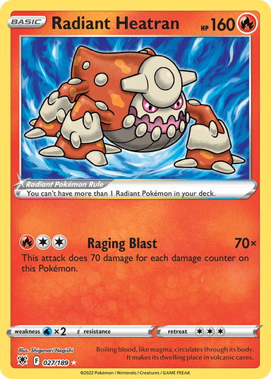 Radiant Heatran, Astral Radiance 27