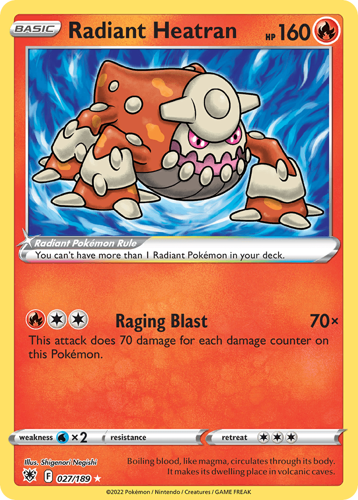 Radiant Heatran, Astral Radiance 27