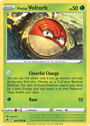 Hisuian Voltorb, Astral Radiance 2