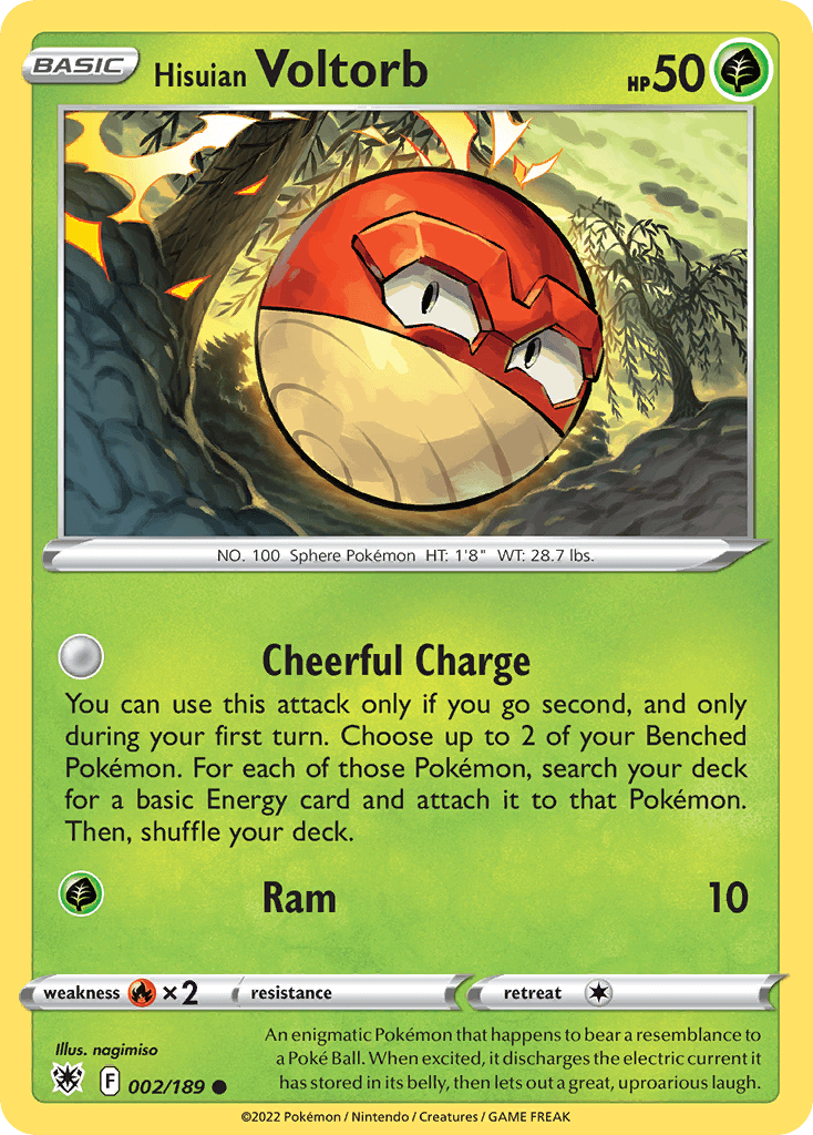 Hisuian Voltorb, Astral Radiance 2