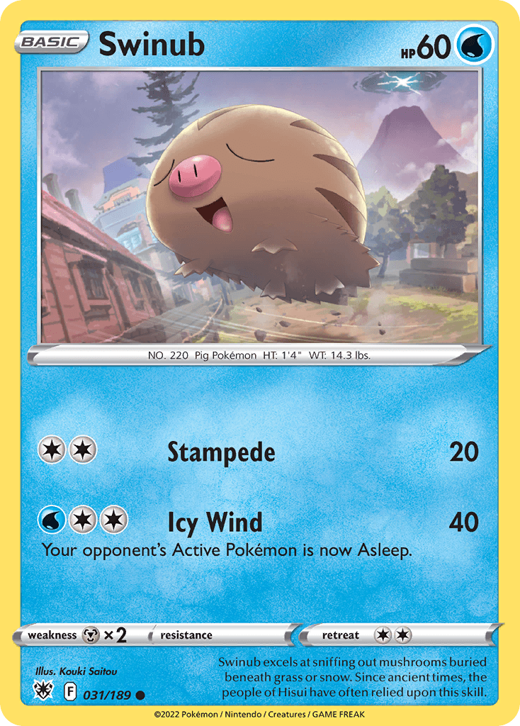 Swinub, Astral Radiance 31