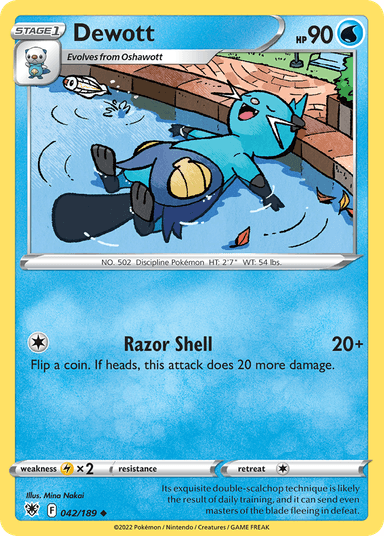 Dewott, Astral Radiance 42