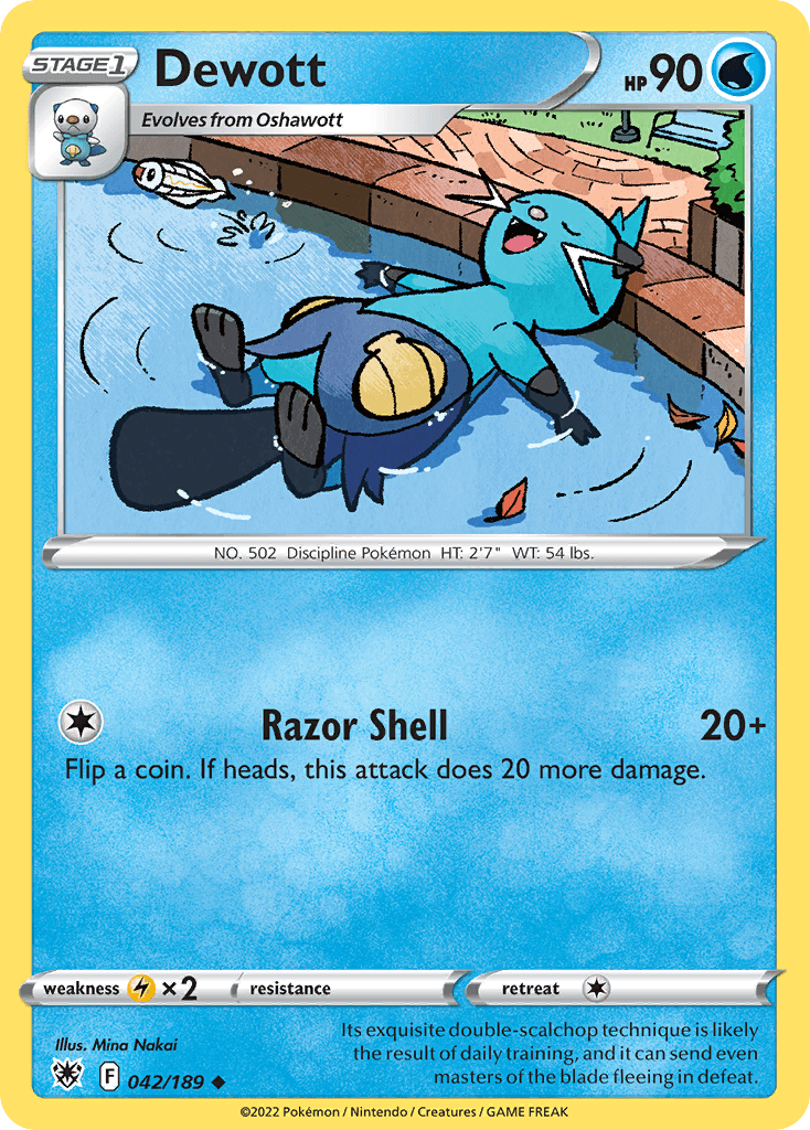Dewott, Astral Radiance 42