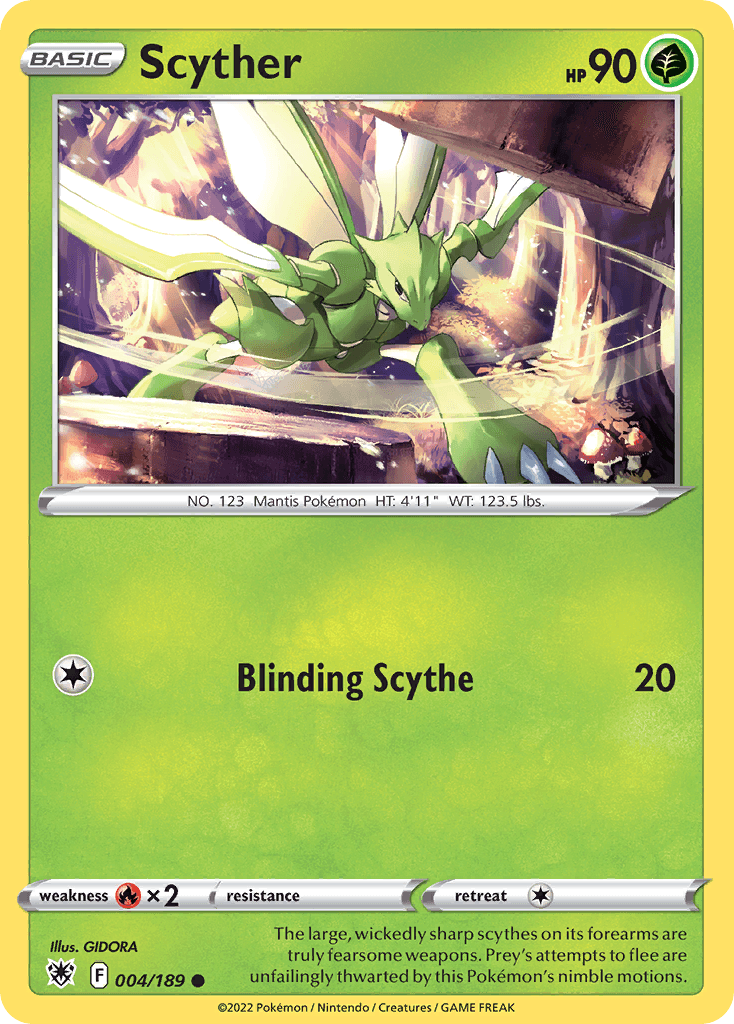 Scyther, Astral Radiance 4