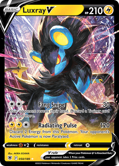 Luxray V, Astral Radiance 50