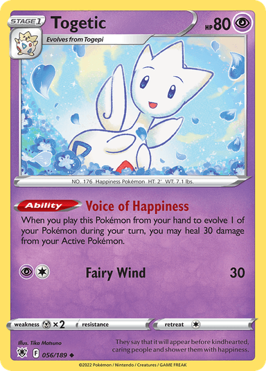Togetic, Astral Radiance 56
