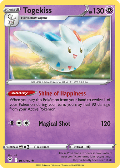 Togekiss, Astral Radiance 57