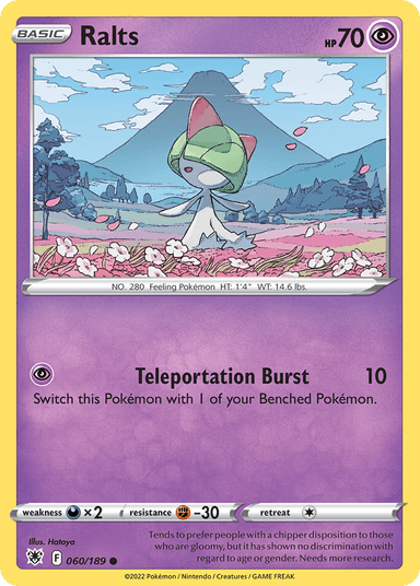 Ralts, Astral Radiance 60