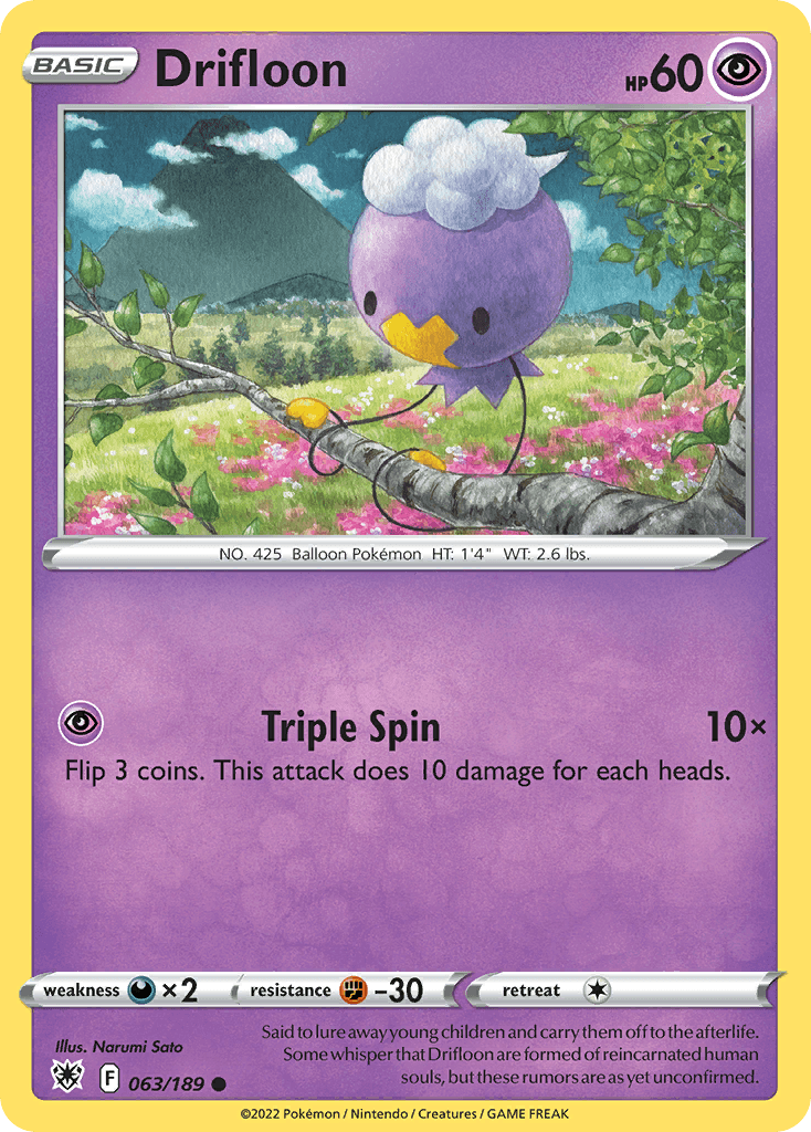 Drifloon, Astral Radiance 63
