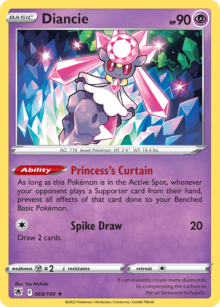 Diancie, Astral Radiance 68