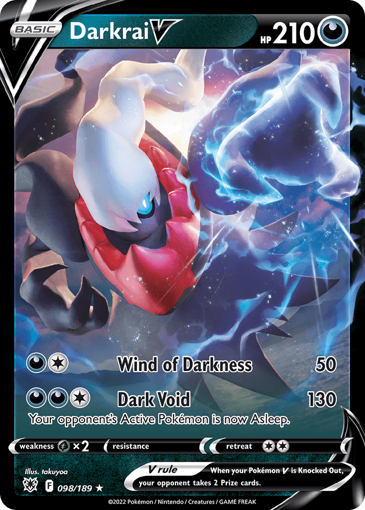 Darkrai V, Astral Radiance 98