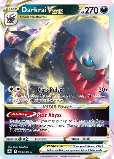 Darkrai VSTAR, Astral Radiance 99