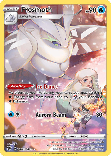 Frosmoth, Astral Radiance Trainer Gallery TG04