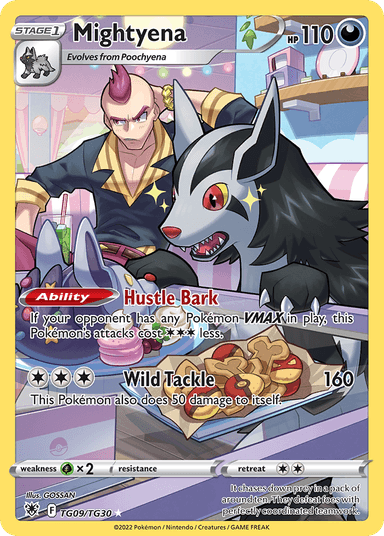 Mightyena, Astral Radiance Trainer Gallery TG09