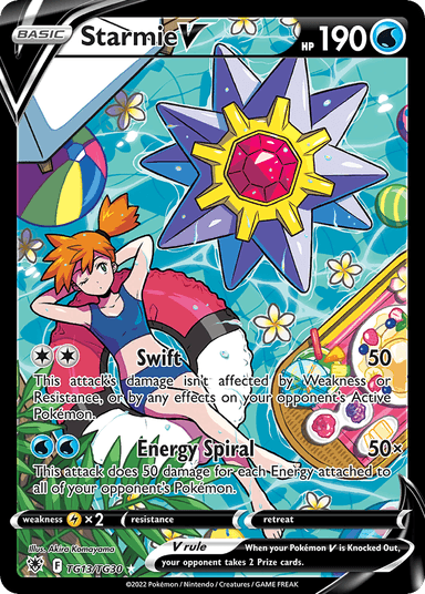 Starmie V, Astral Radiance Trainer Gallery TG13