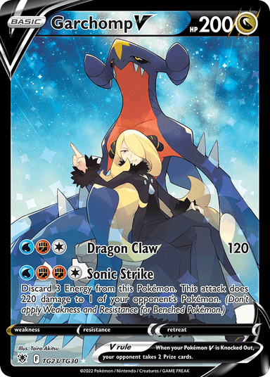 Garchomp V, Astral Radiance Trainer Gallery TG23