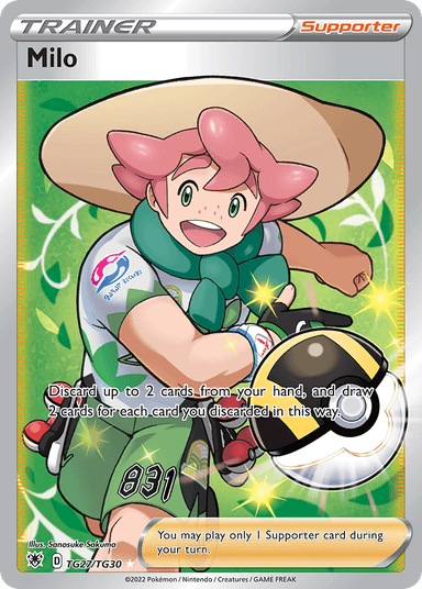 Milo, Astral Radiance Trainer Gallery TG27