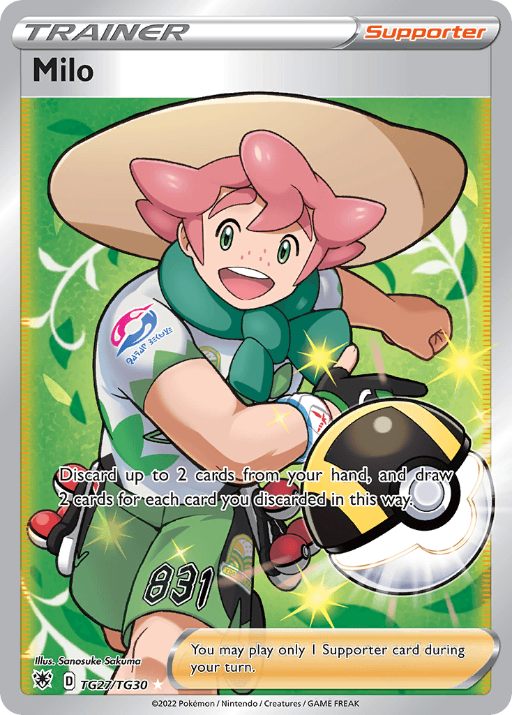 Milo, Astral Radiance Trainer Gallery TG27