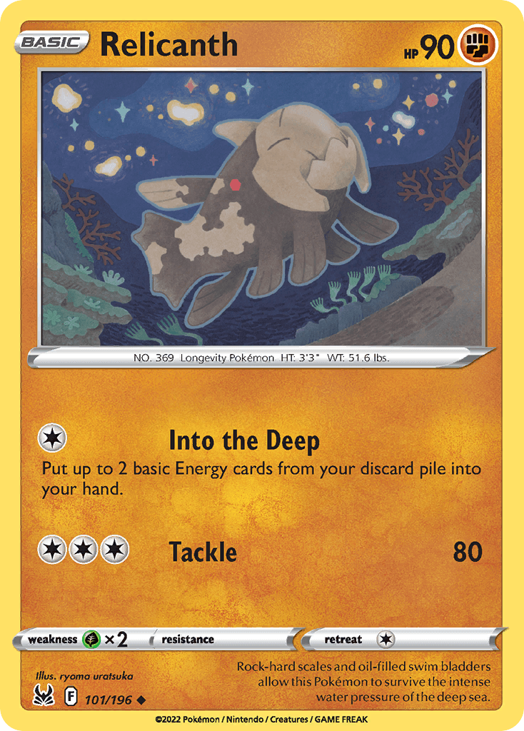 Relicanth, Lost Origin 101