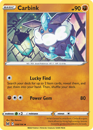 Carbink, Lost Origin 108