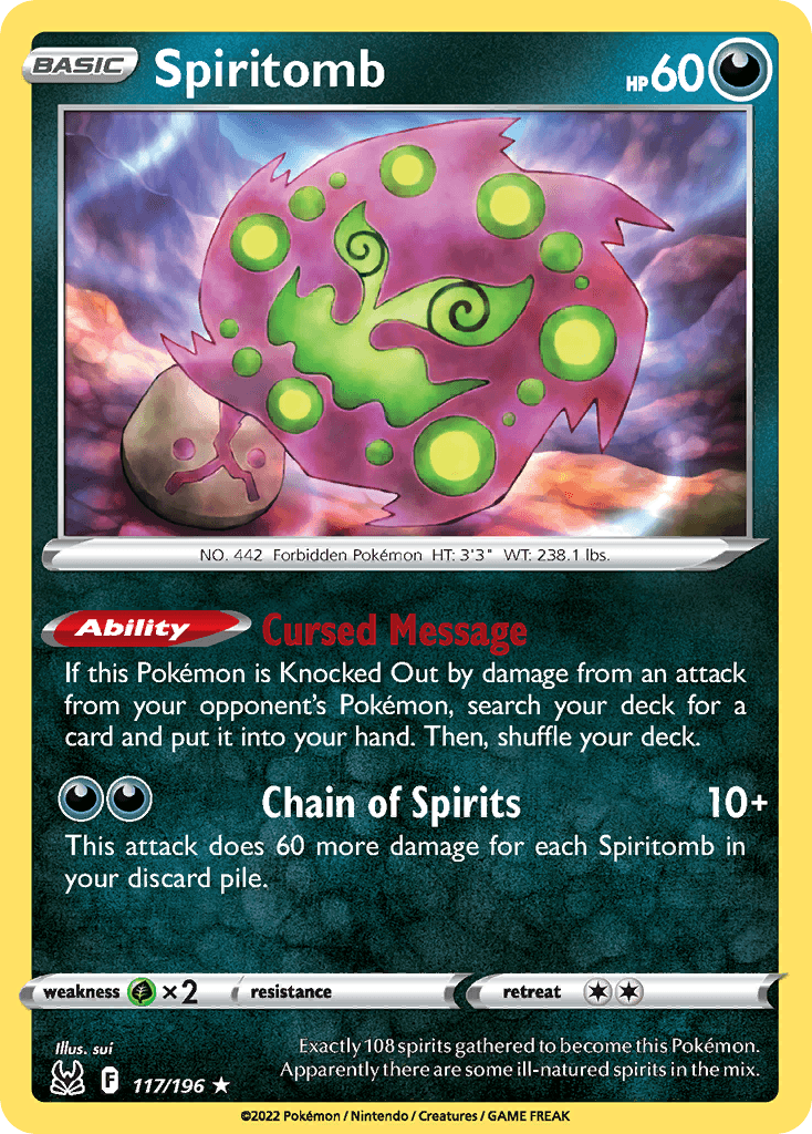 Spiritomb, Lost Origin 117