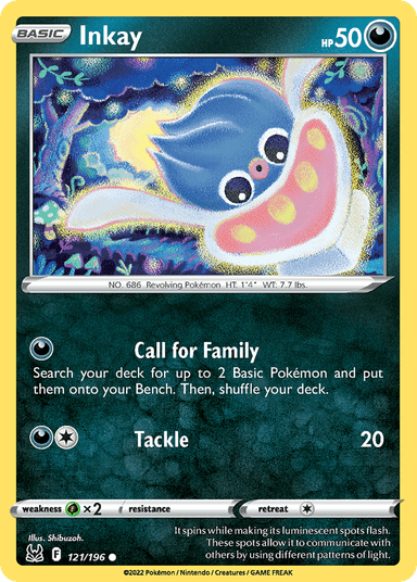 Inkay, Lost Origin 121
