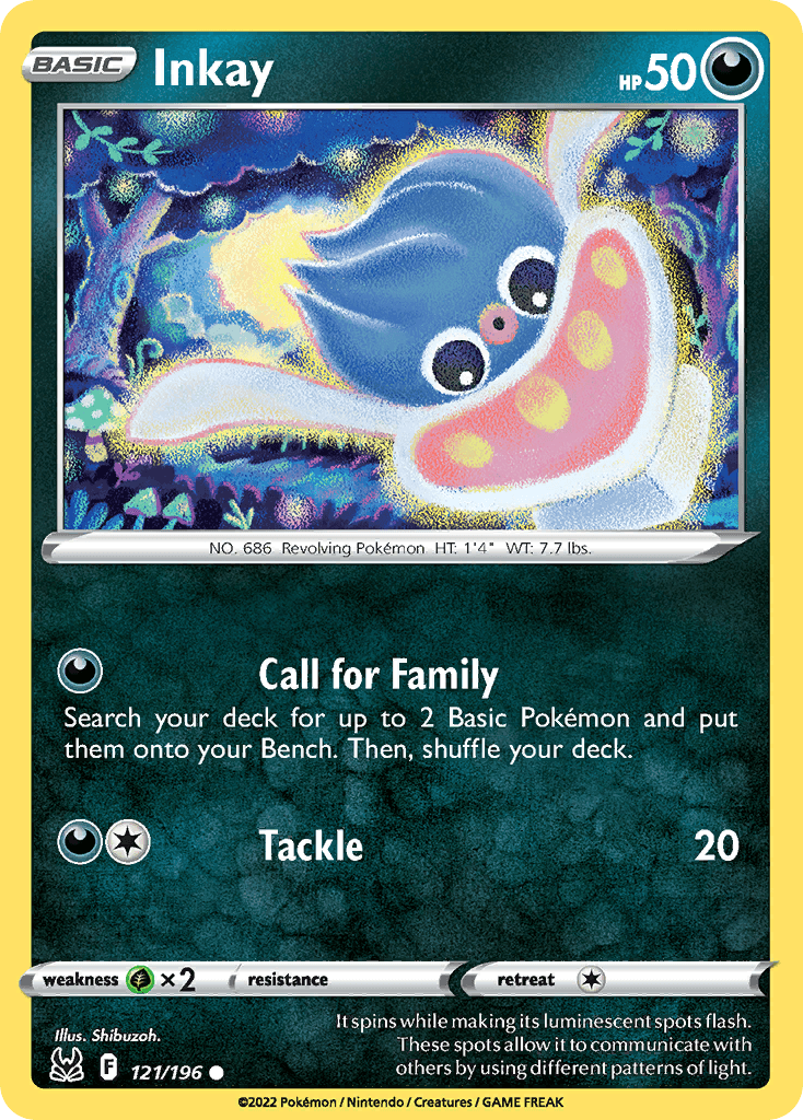Inkay, Lost Origin 121