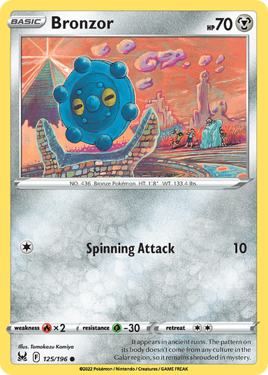 Bronzor, Lost Origin 125