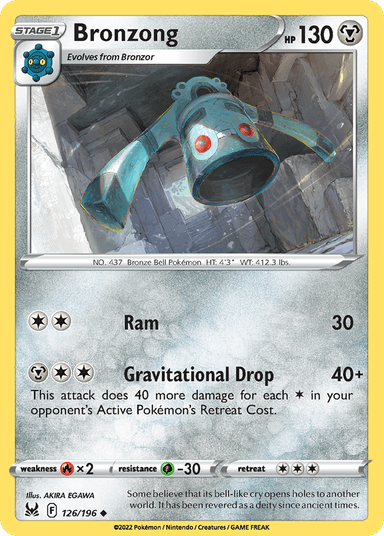 Bronzong, Lost Origin 126