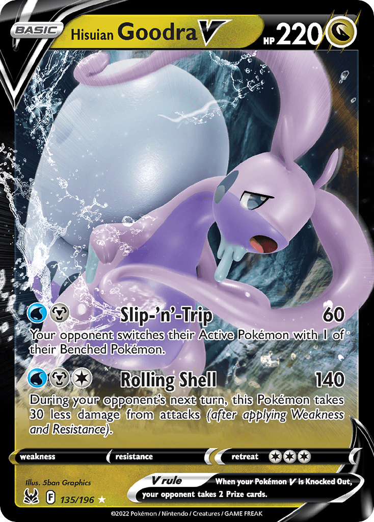 Hisuian Goodra V, Lost Origin 135