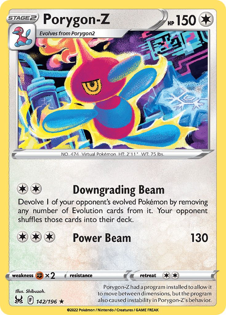 Porygon-Z, Lost Origin 142