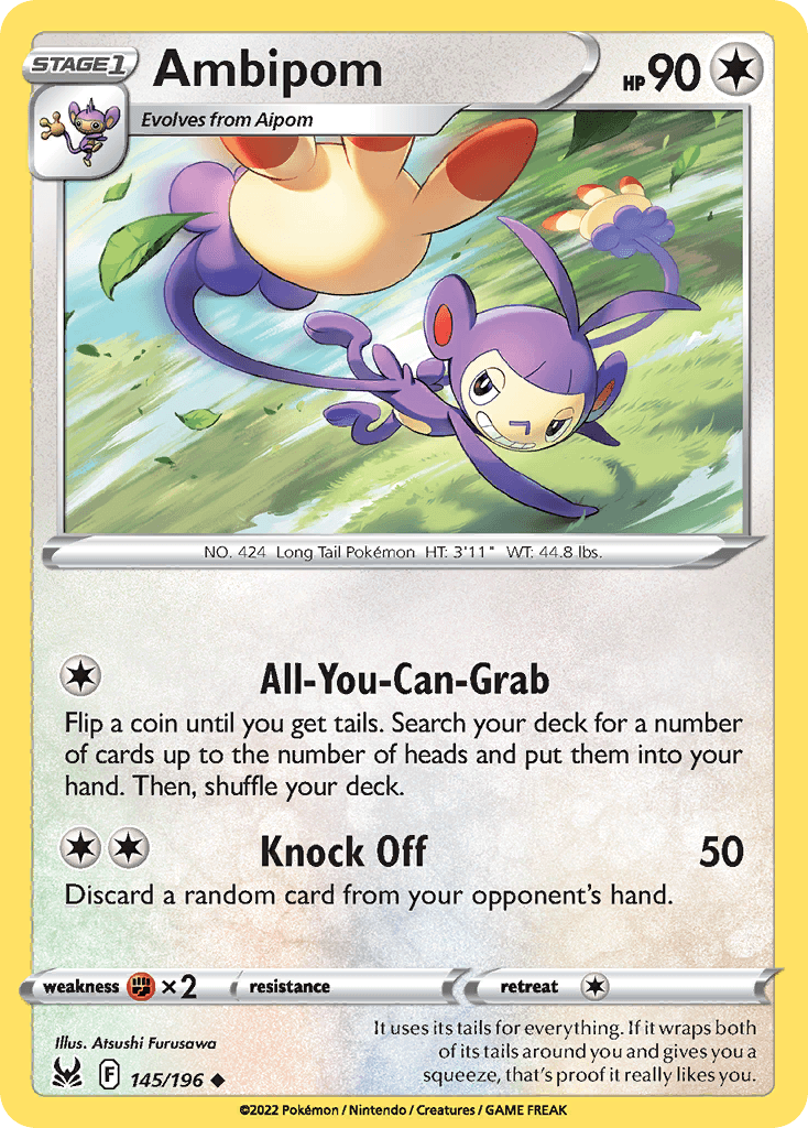 Ambipom, Lost Origin 145