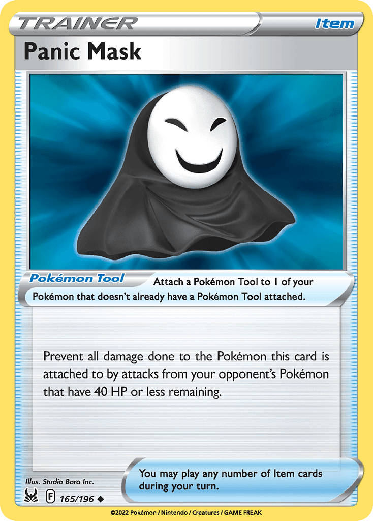 Panic Mask, Lost Origin 165