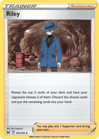 Riley, Lost Origin 166