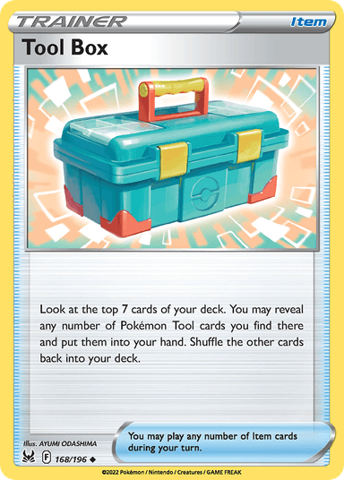 Tool Box, Lost Origin 168