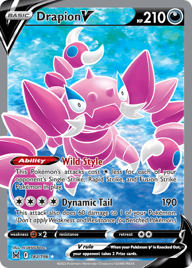 Drapion V, Lost Origin 182