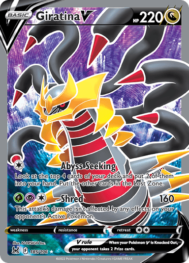 Giratina V, Lost Origin 185