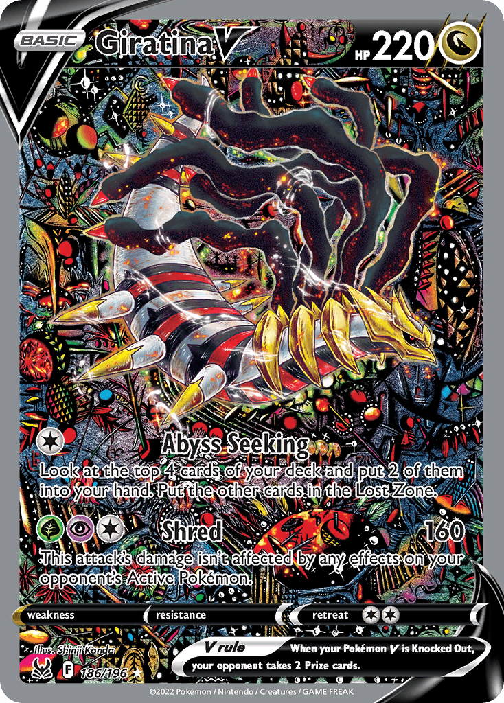 Giratina V, Lost Origin 186