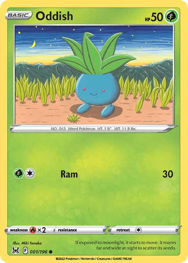 Oddish, Lost Origin 1