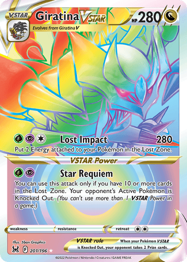 Giratina VSTAR, Lost Origin 201