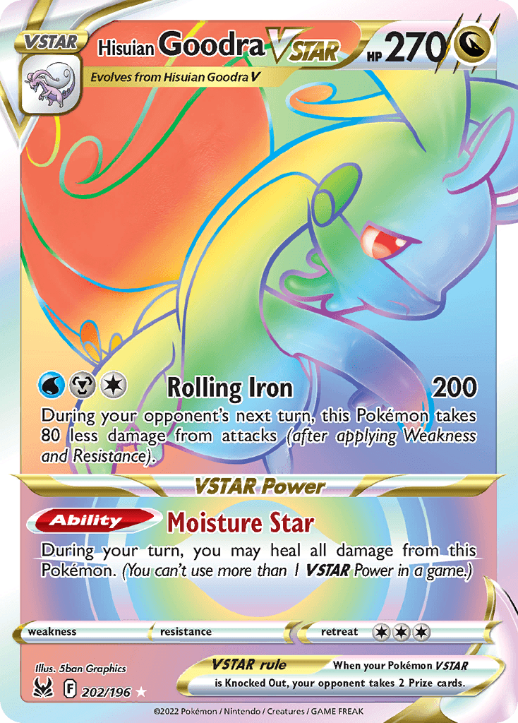 Hisuian Goodra VSTAR, Lost Origin 202