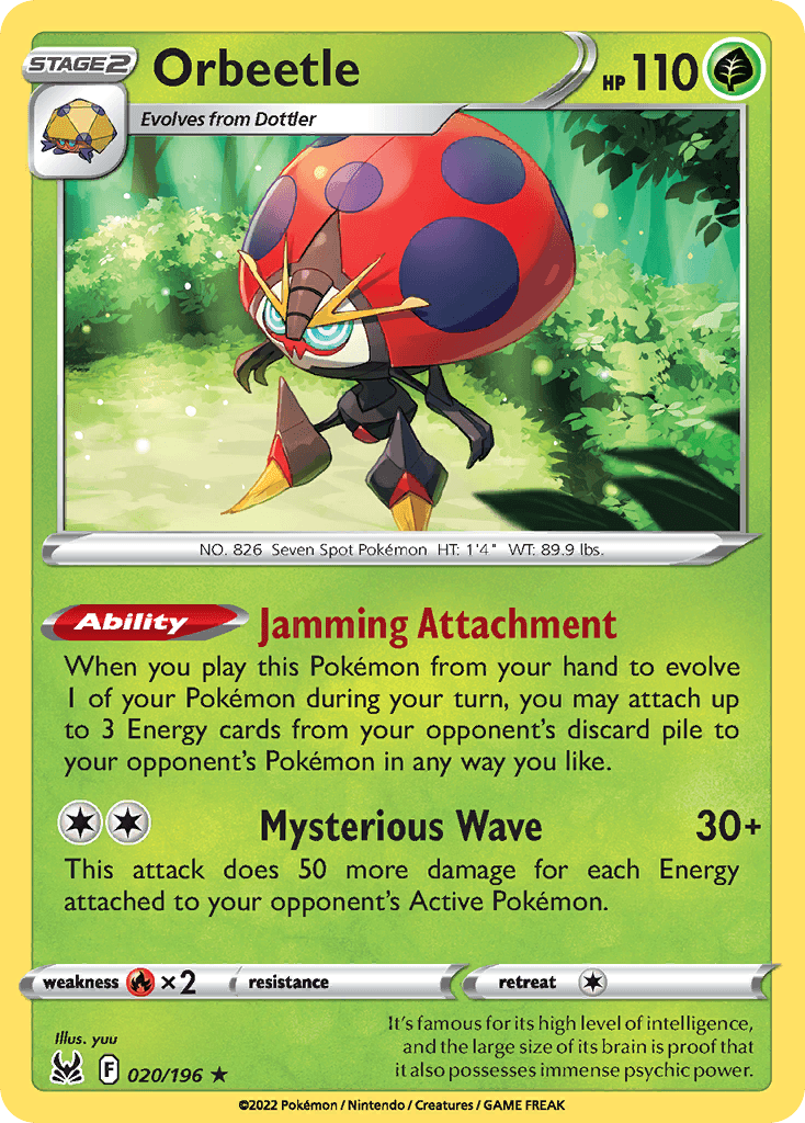 Orbeetle, Lost Origin 20