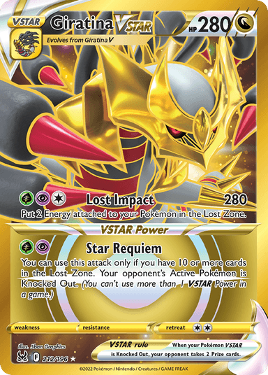 Giratina VSTAR, Lost Origin 212